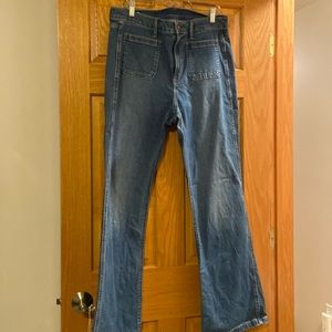 Gap 70’s Flare High Rise size 14/32R